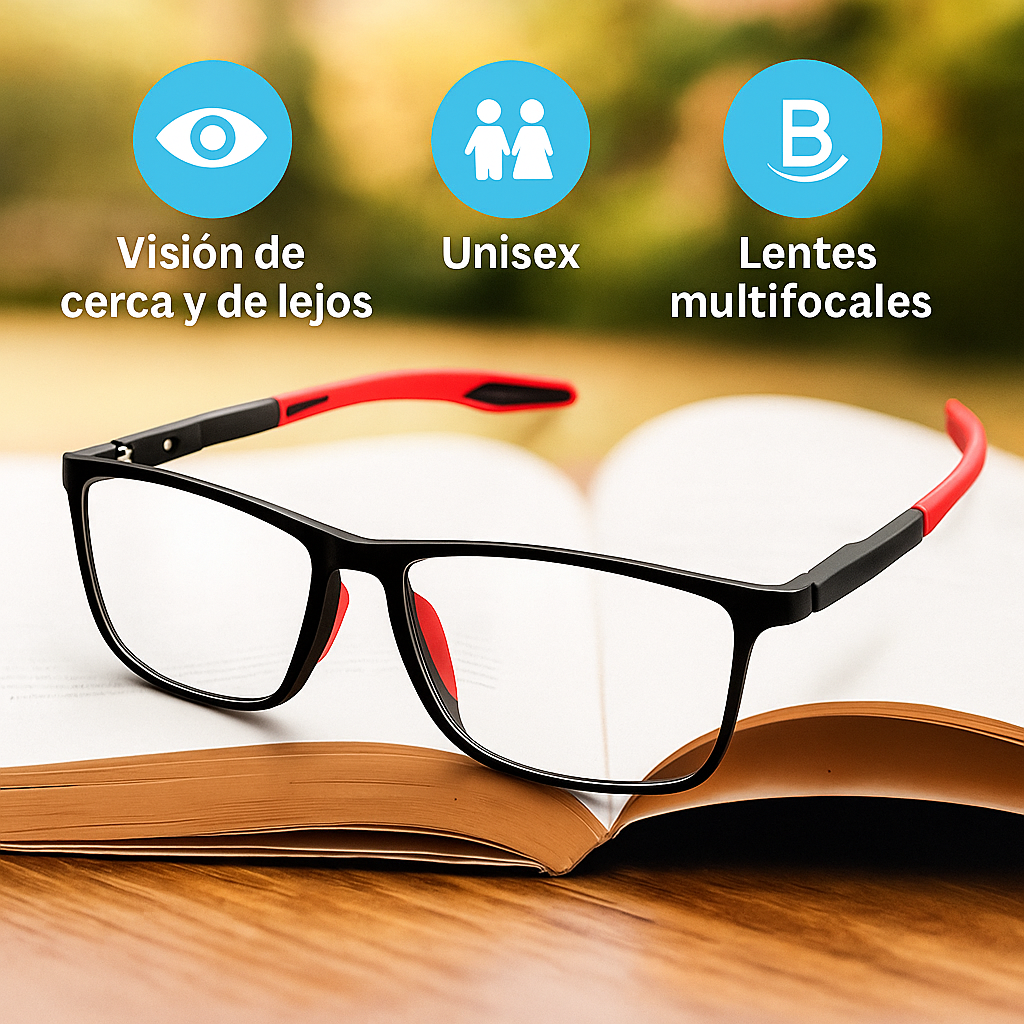 Dmax Gafas de Lectura Multifocales Ultraligeras Clear Vision