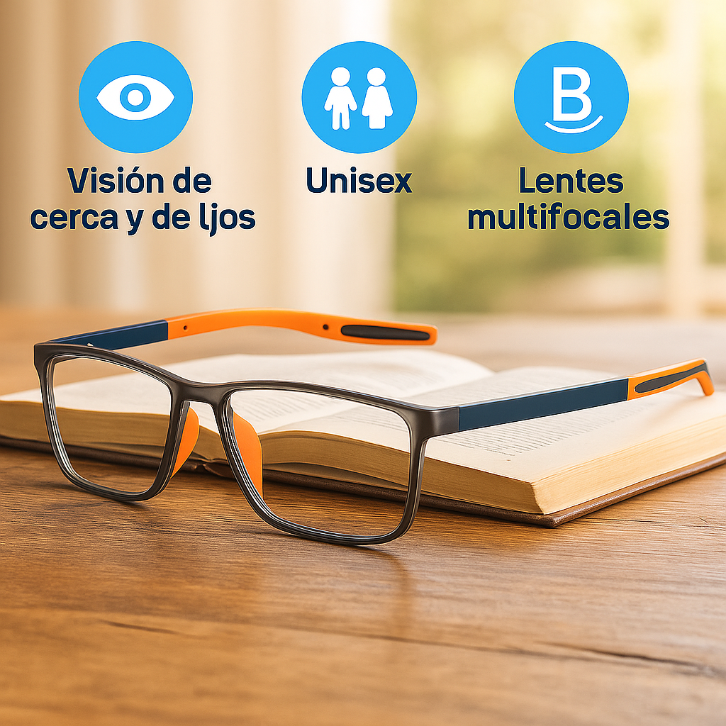 Dmax Gafas de Lectura Multifocales Ultraligeras Clear Vision