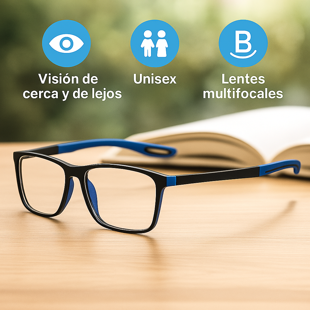 Dmax Gafas de Lectura Multifocales Ultraligeras Clear Vision