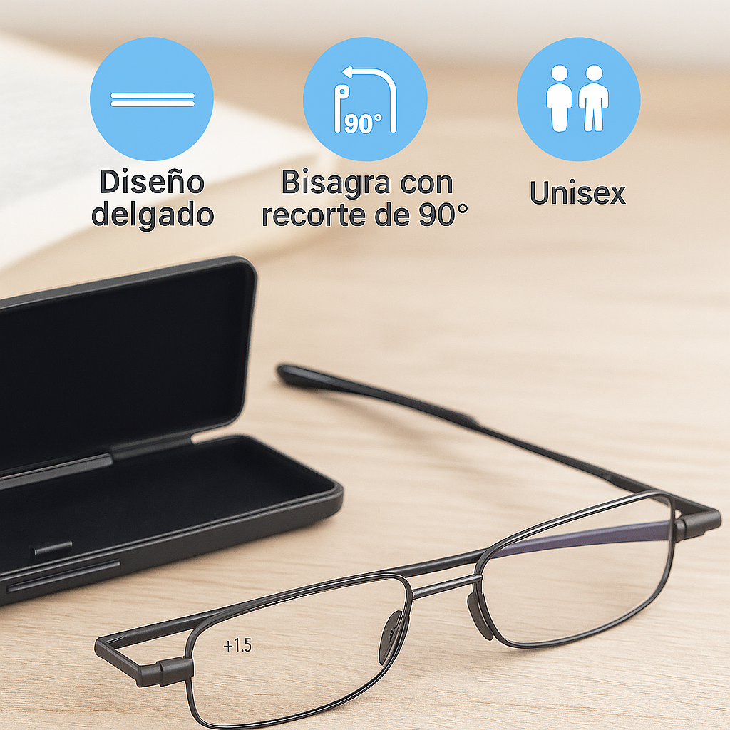 Gafas de Lectura Plegables Compactas Unisex