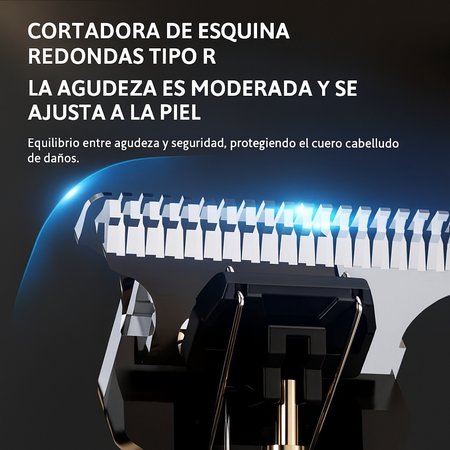 Cortapelos Inalámbrico Profesional con Pantalla LED