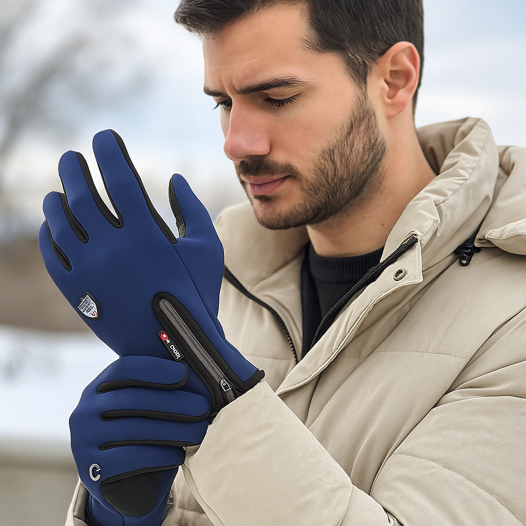 Guantes Tech Touch – Calientes y Táctiles Impermeables