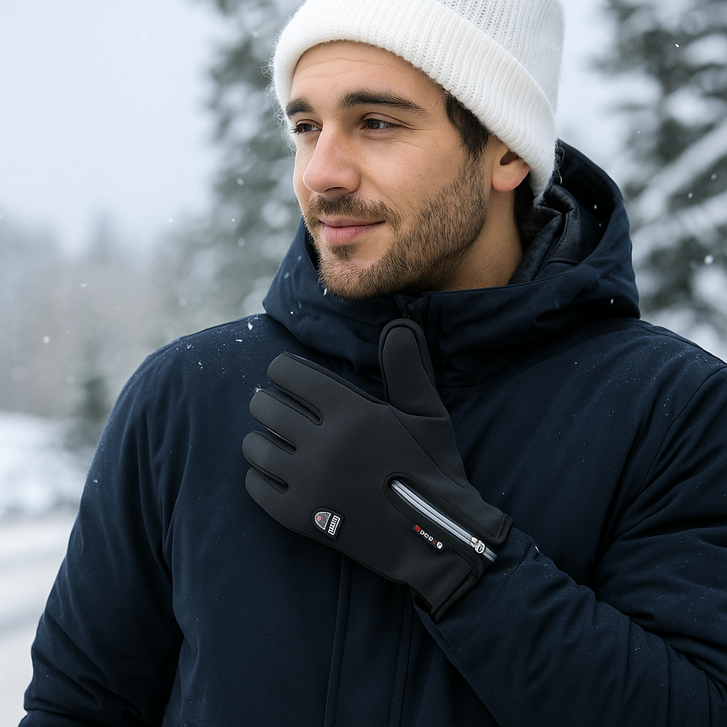 Guantes Tech Touch – Calientes y Táctiles Impermeables