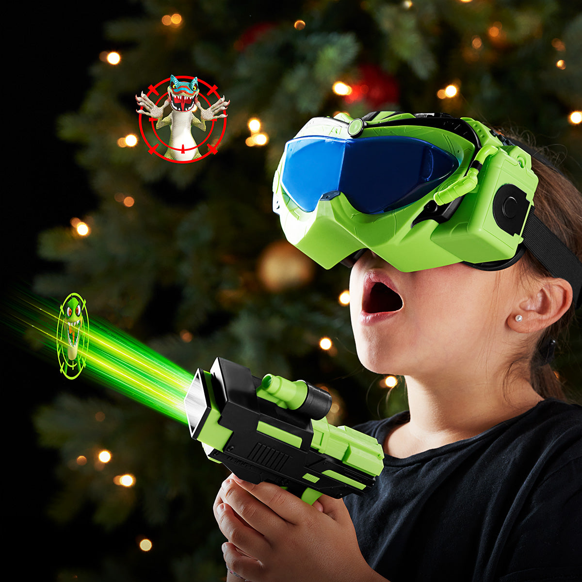 Monster Vision de Sharper Image – Juego de disparos virtual inmersivo para niños