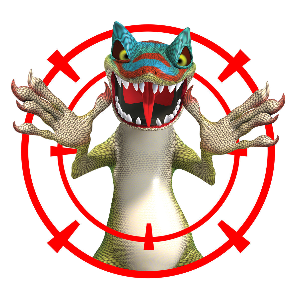 Monster Vision de Sharper Image – Juego de disparos virtual inmersivo para niños