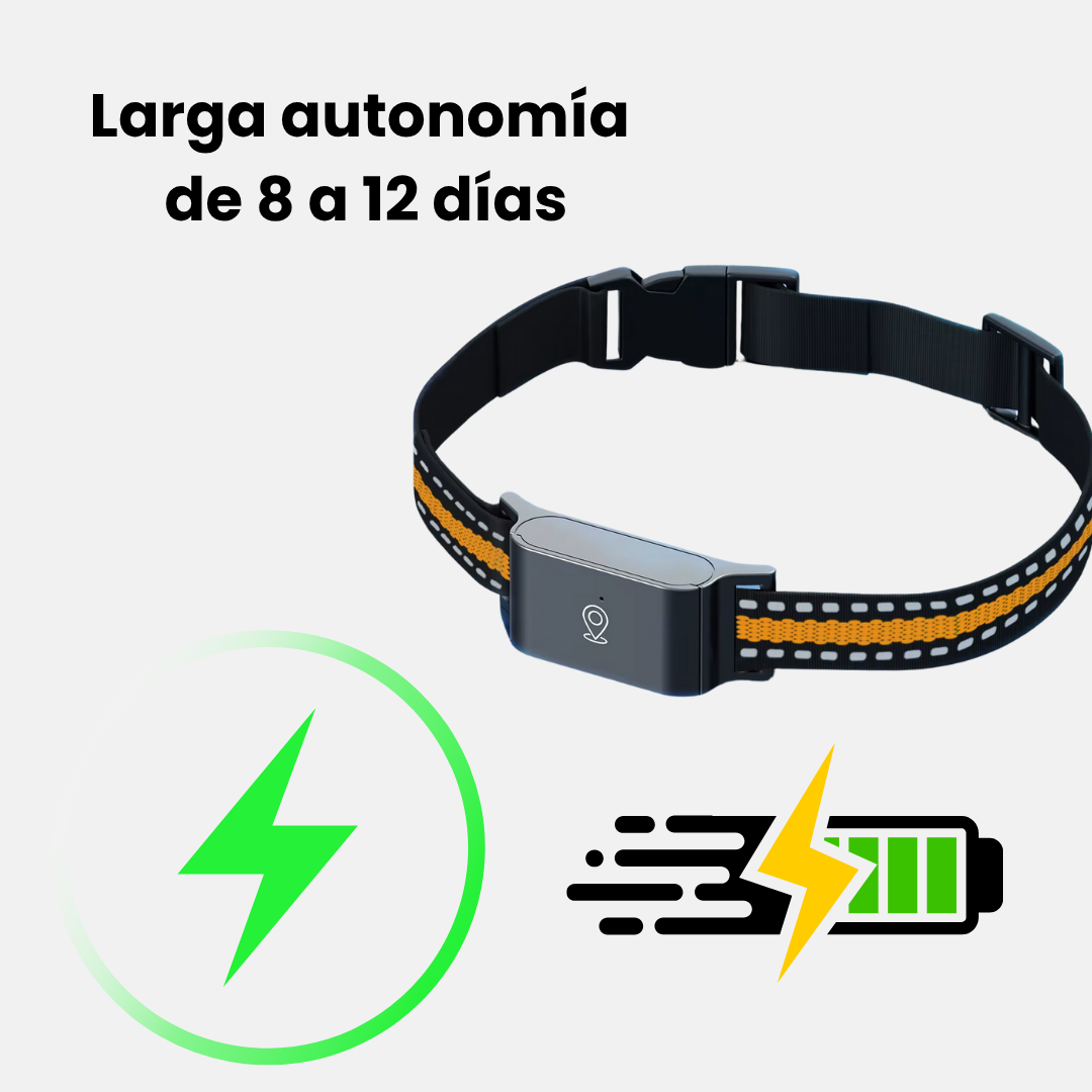 Collar GPS sin Suscripción – Rastreo Preciso y Cobertura Ilimitada