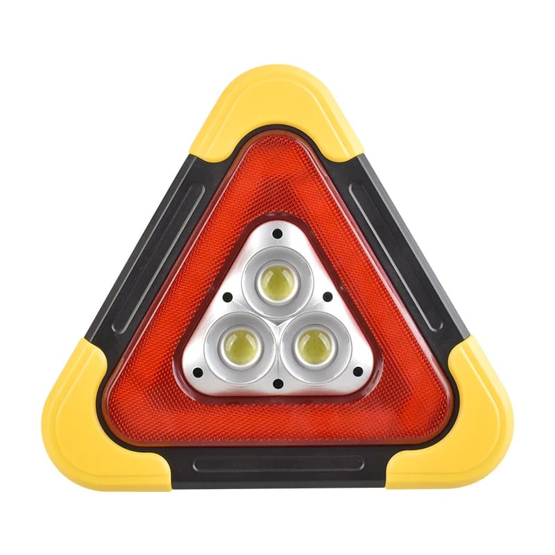 Dmax | Lámpara de seguridad solar triangular con LED de emergencia