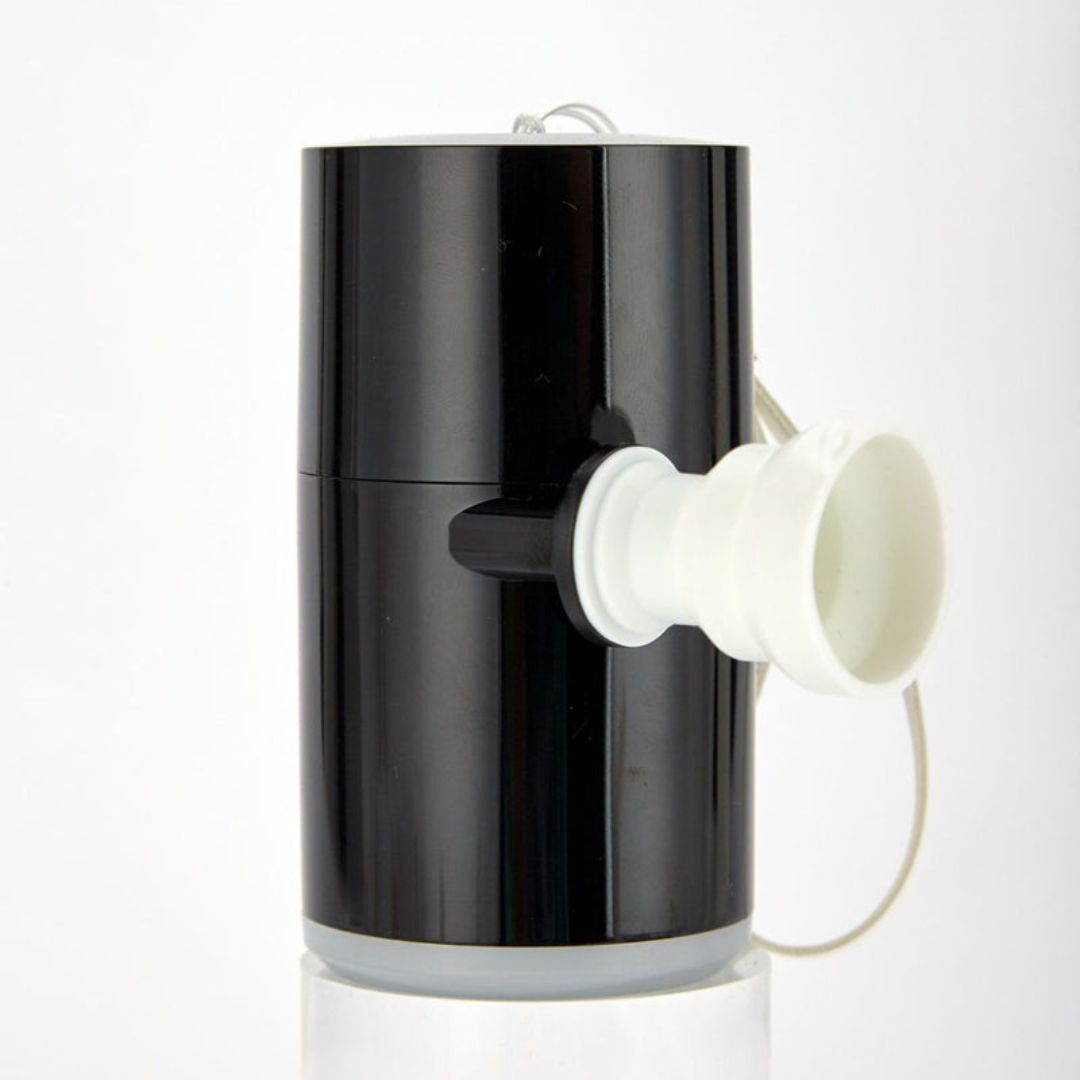 Bomba de aire portátil con luz LED | Inflador compacto para camping y exteriores