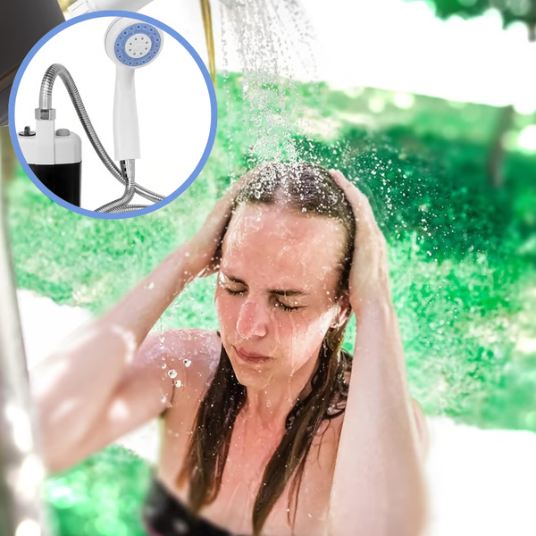 Ducha portátil para camping | Sistema compacto para exteriores