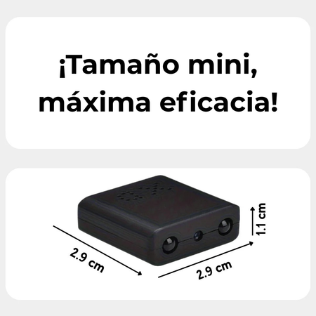 Mini Cámara Espía | Vigilancia Discreta, Visión Nocturna & Detección de Movimiento – EliteVision