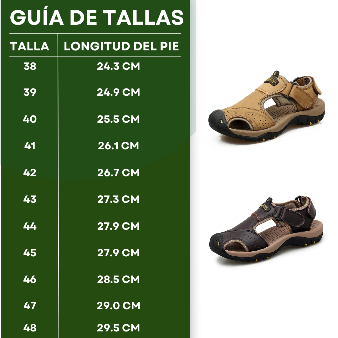 FlexStep – Sandalias Ortopédicas Ergonómicas para Hombre