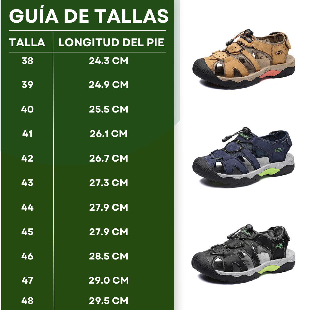 OrthoHealth – Sandalias de Trekking Ortopédicas y Ergonómicas
