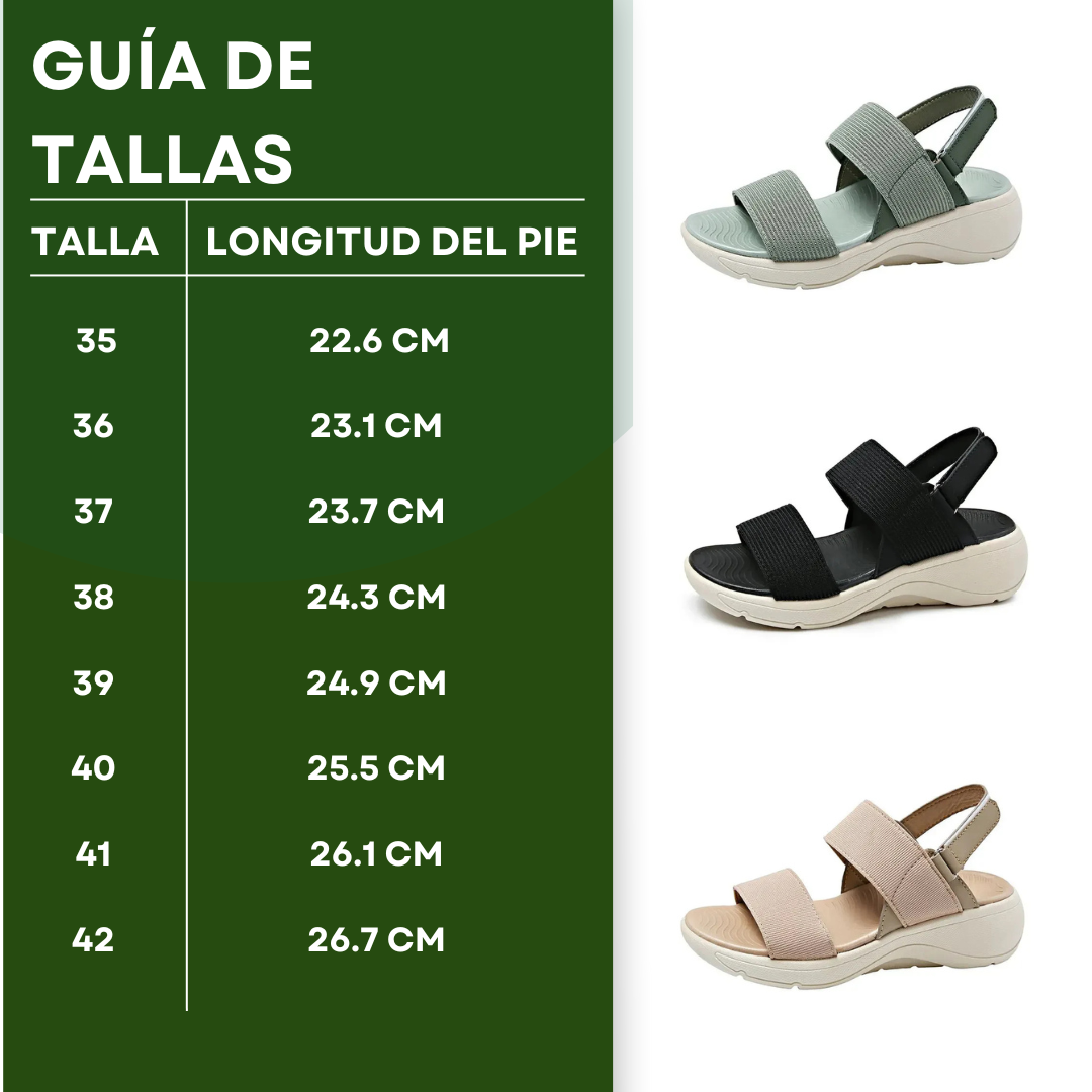 SoftWalk – Sandalias Ortopédicas Ergonómicas para Mujer
