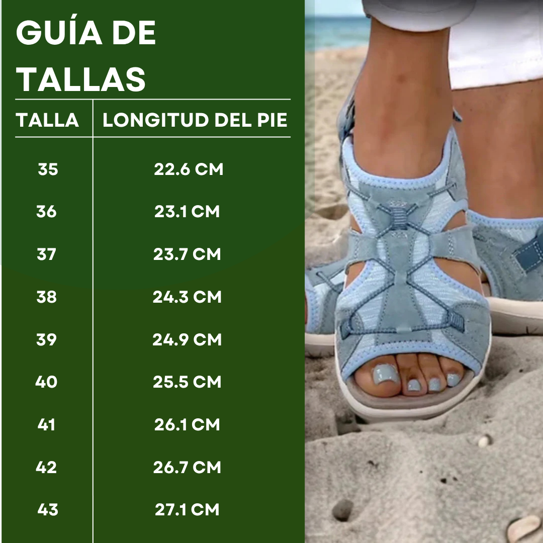 SandComfy – Sandalias Ortopédicas para Mujer