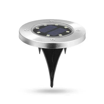 Luces solares para jardín exterior | Iluminación automática decorativa