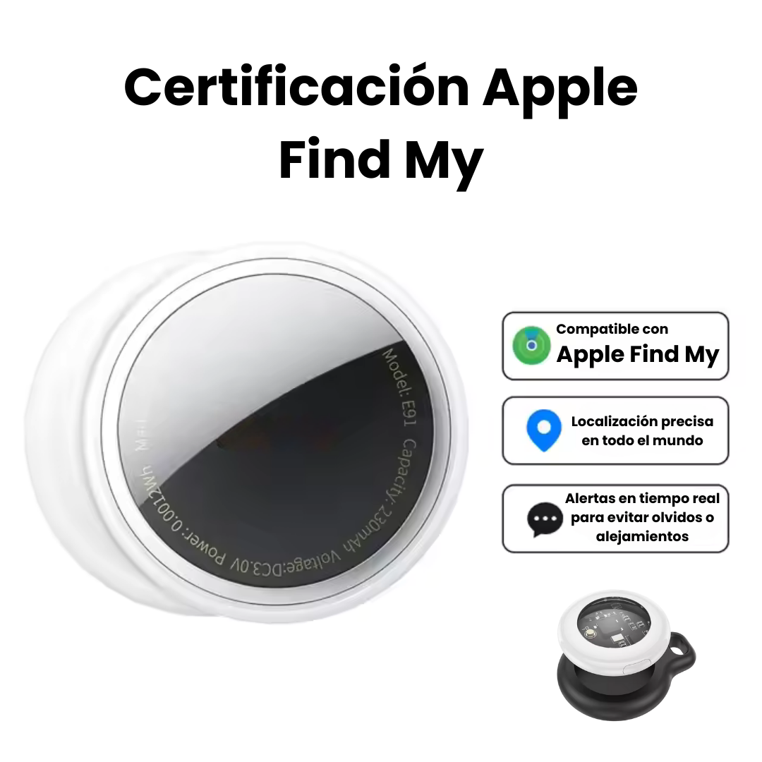 Localizador GPS para Bicicleta en Tiempo Real – Sin Suscripción (Compatible solo con iOS: iPhone, iPad, Mac)