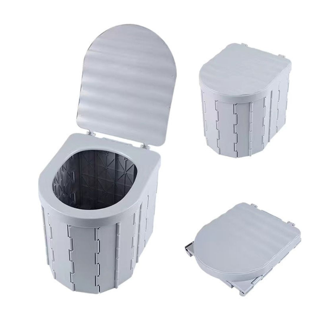 Inodoro portátil para camping | Solución higiénica para exteriores