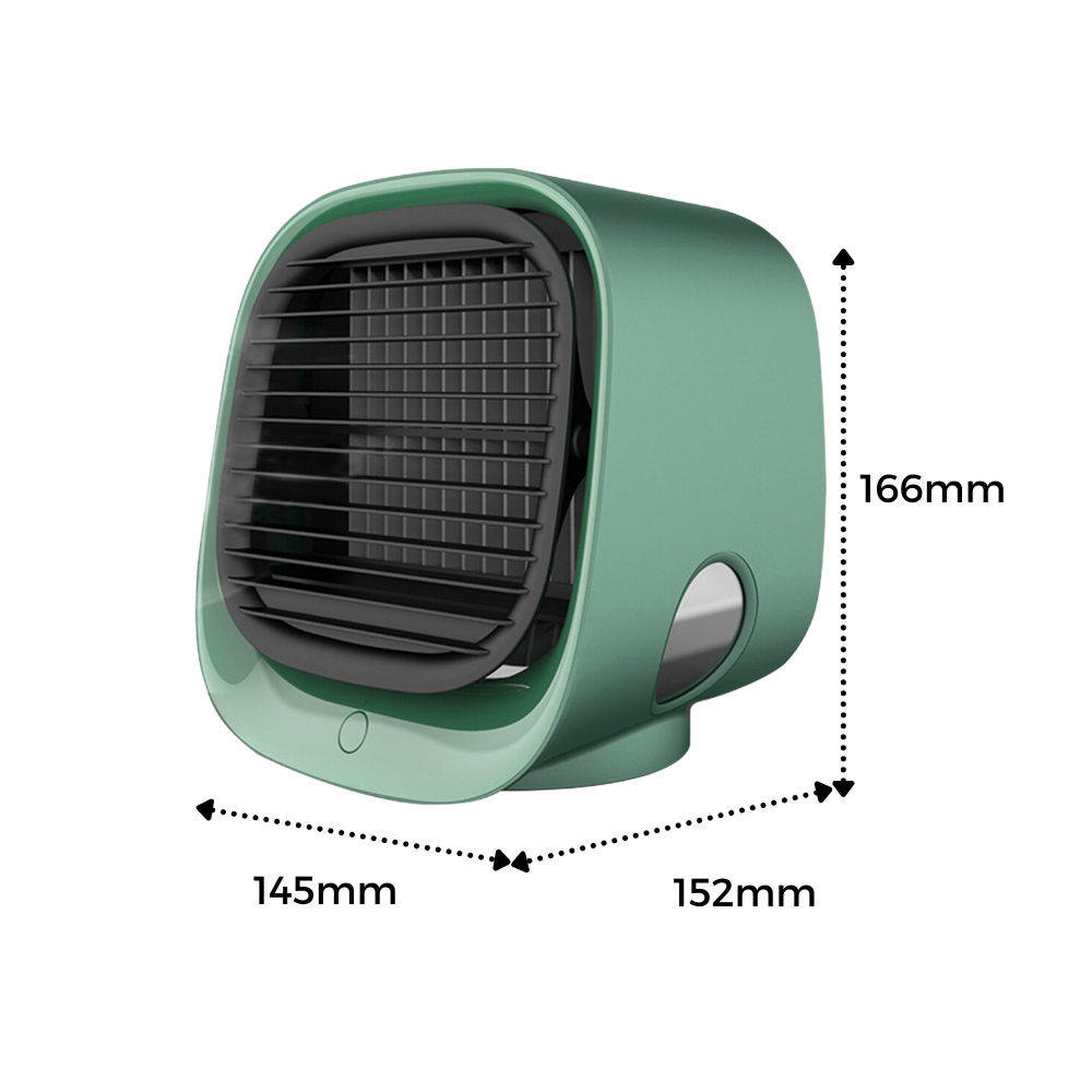 Mini USB Air Cooler - Ventilador Personal Compacto