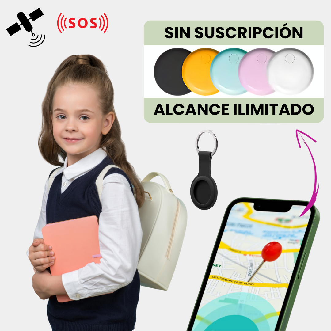 Rastreador GPS para Niños con Seguimiento en Tiempo Real | DescuentosMax™