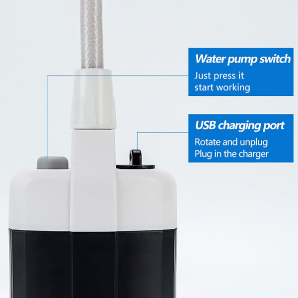 Ducha portátil para camping | Sistema compacto para exteriores