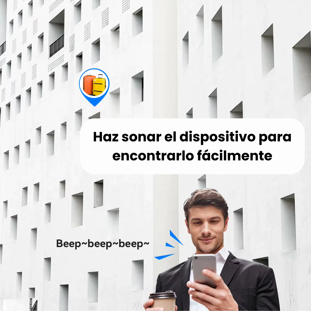 Localizador GPS para Maletas y Objetos – Seguimiento en Tiempo Real sin Suscripción (Compatible solo con iOS: iPhone, iPad, Mac)