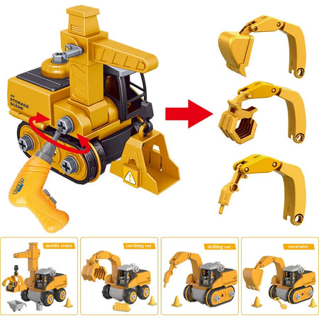 Master Builder Engineer Set – Juegos de Construcción Montessori para Principiantes – Sets tipo Meccano