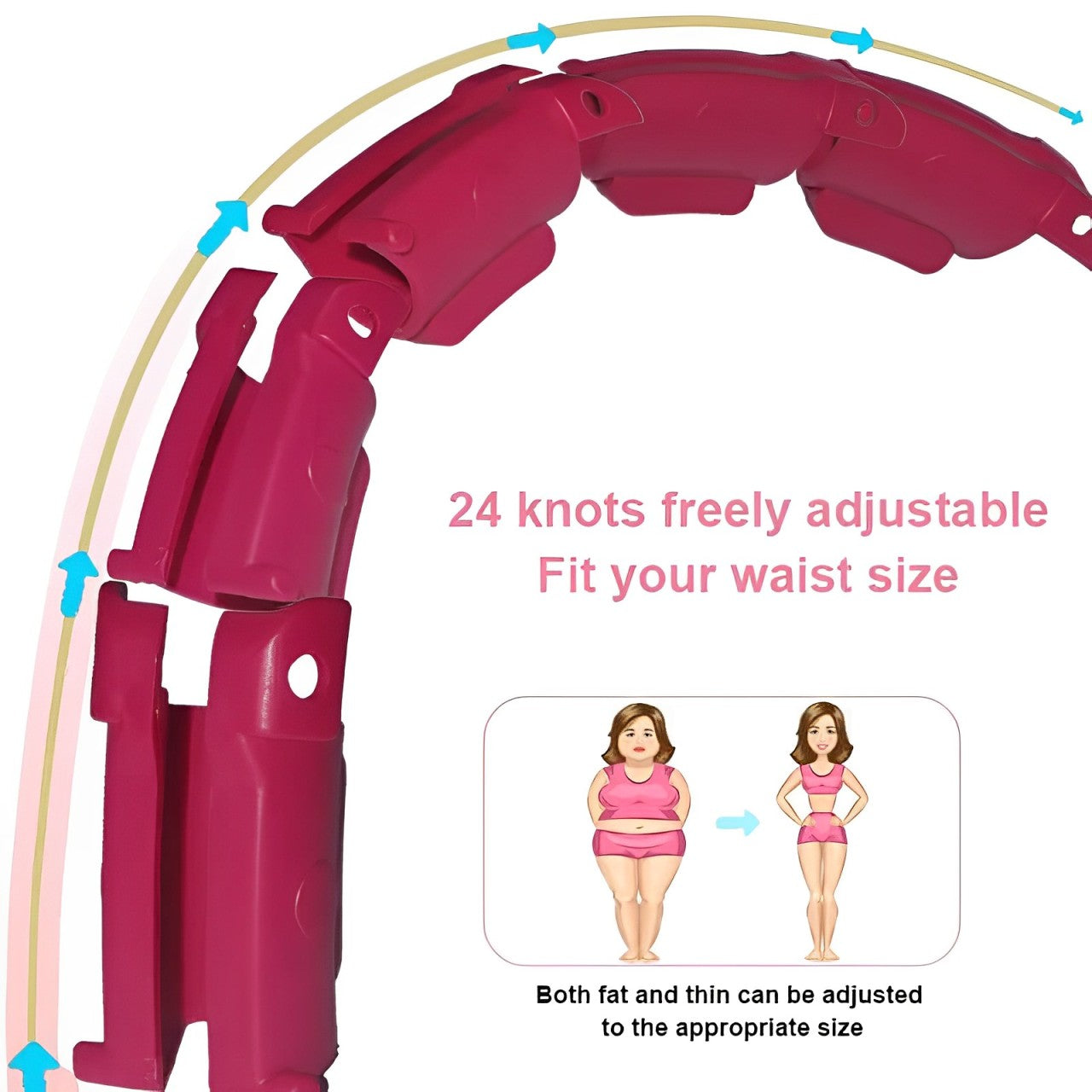 Hula Hoop para Quemar Grasa y Fortalecer el Abdomen