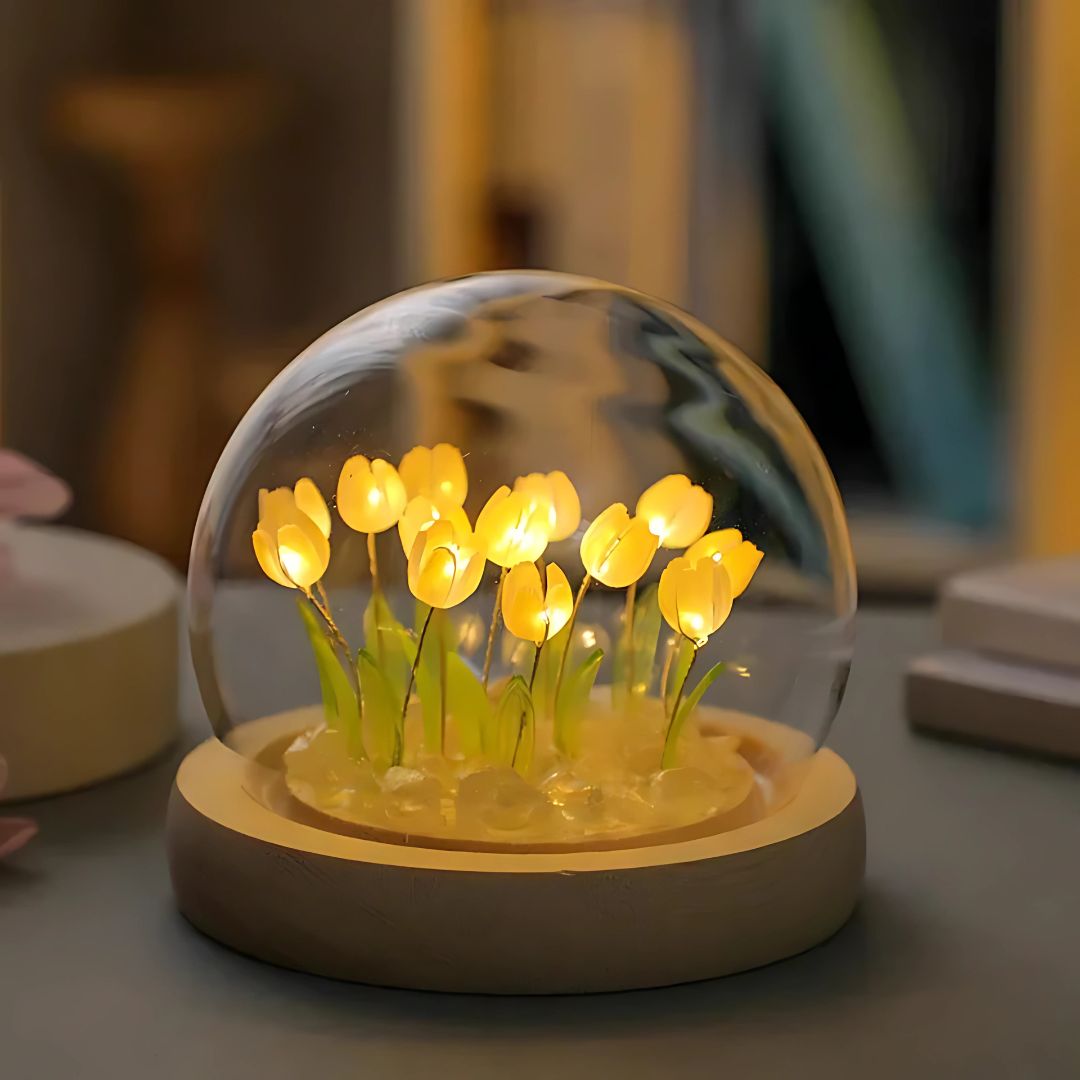 Lámpara Nocturna Tulipán