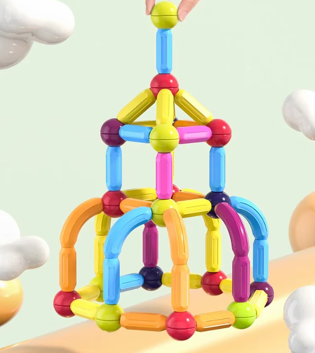 MagnaFun Blocks - Juguetes magnéticos para el juego creativo y educativo
