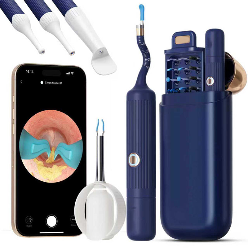 Herramienta para eliminar cerumen con cámara