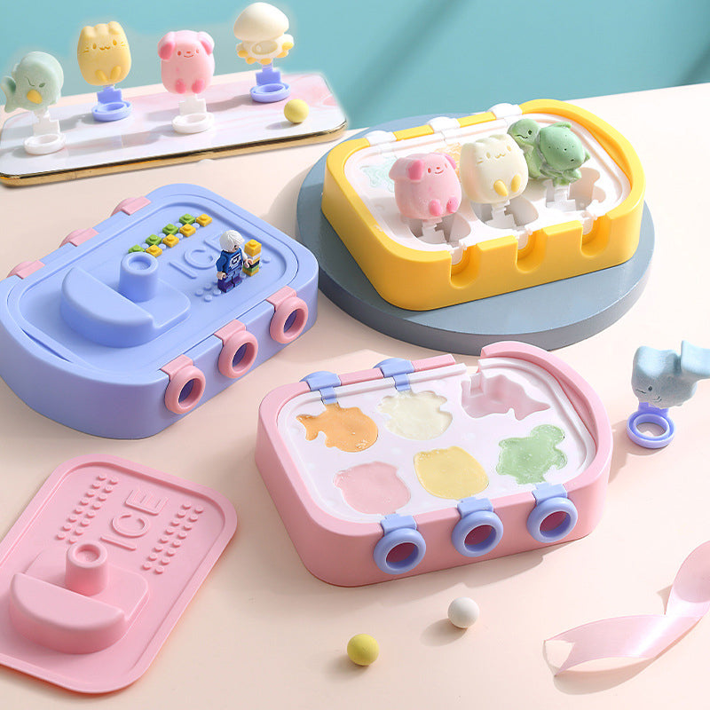 Kit de moldes de silicona para helados - Hazlo tú mismo