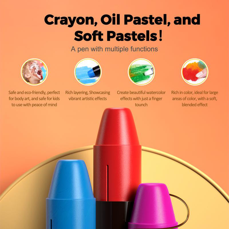 Juego de crayones jumbo lavables