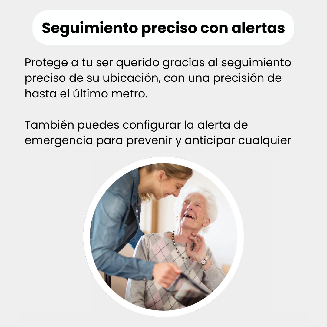DescuentosMax™ Localizador GPS para Personas Mayores – Sin Tarjeta SIM ni Cuotas