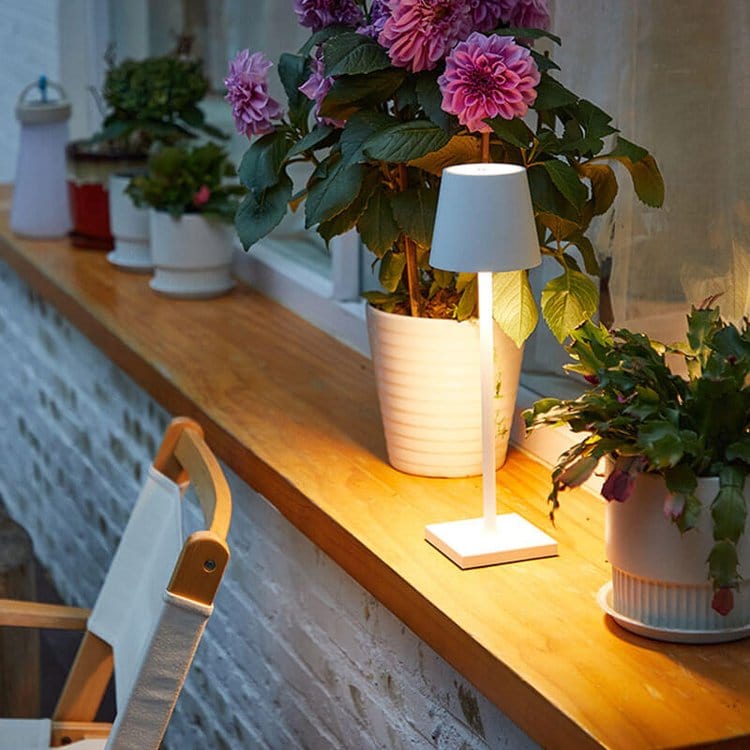 Lámpara LED Alexa | Lámpara de mesa minimalista resistente al agua
