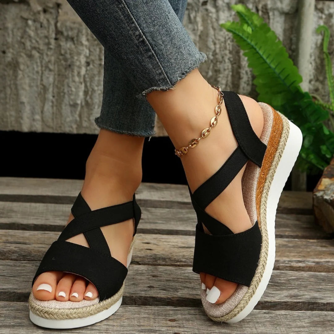 Velora – Sandalias Elegantes con Comodidad Ergonómica