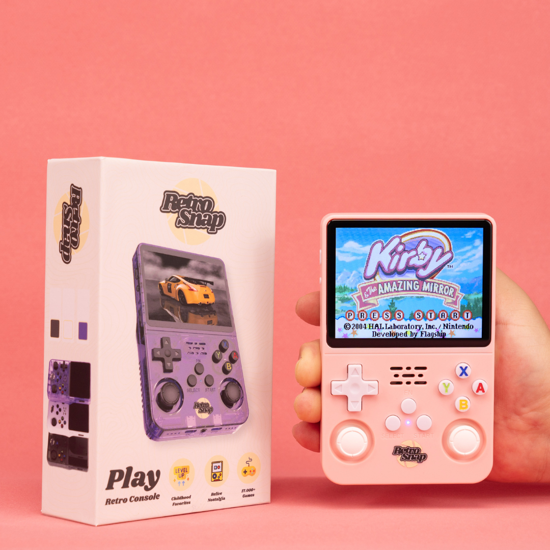 RetroSnap™ Play – La consola retro que cabe en el bolsillo