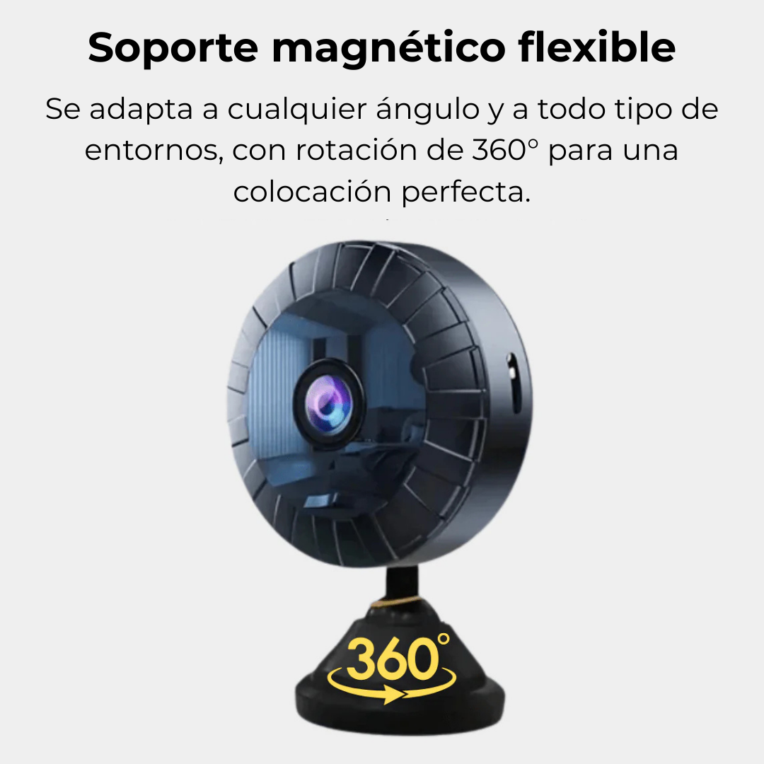Mini Cámara WiFi Resistente al Agua para Interior y Exterior – VisionPro