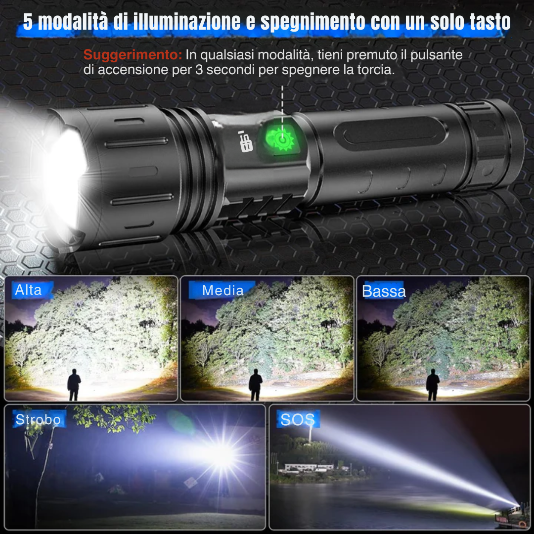 Linterna más brillante del mundo