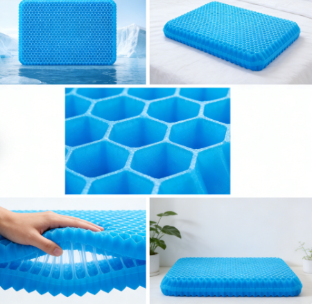 Almohadilla de gel para asiento de coche | Cojín refrescante y cómodo