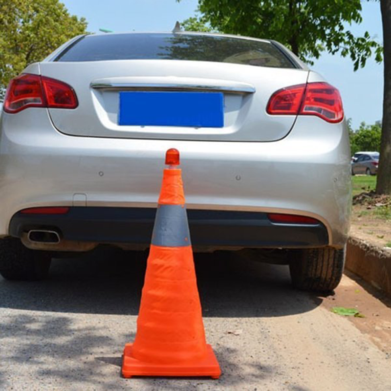 Dmax | Cono de seguridad reflectante plegable para tráfico