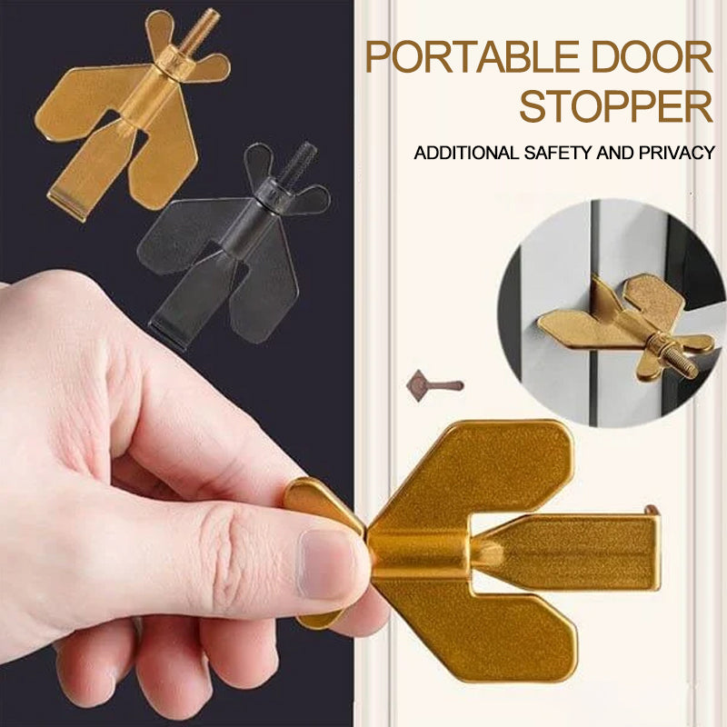 Dmax | Tope de puerta de seguridad portátil para viajar
