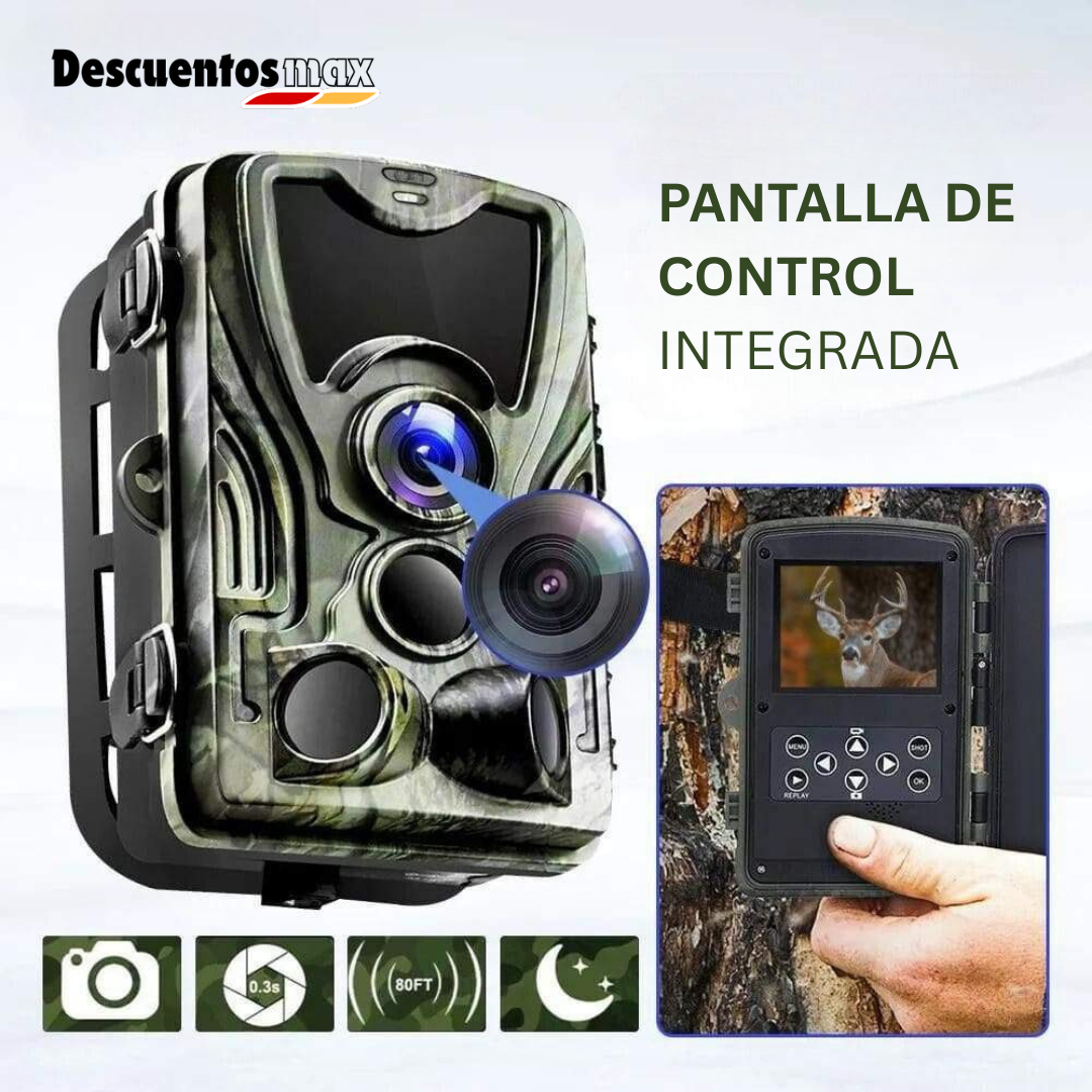 Cámara de Caza 4G+ con Pantalla - DESCUENTOSMAX