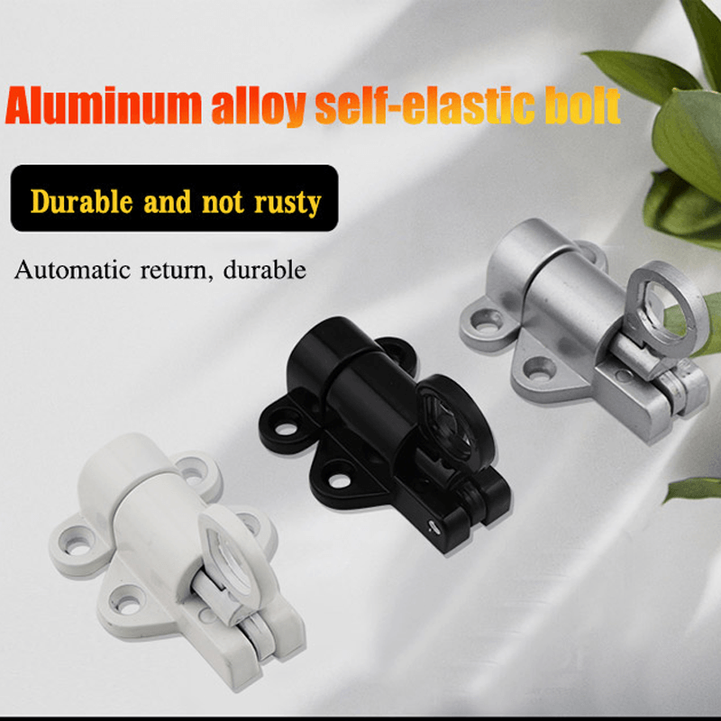 Sistema de bloqueo automático con resorte para ventana de aleación de aluminio