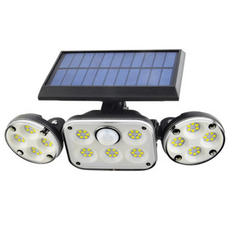 Foco LED solar con sensor de movimiento | Iluminación exterior