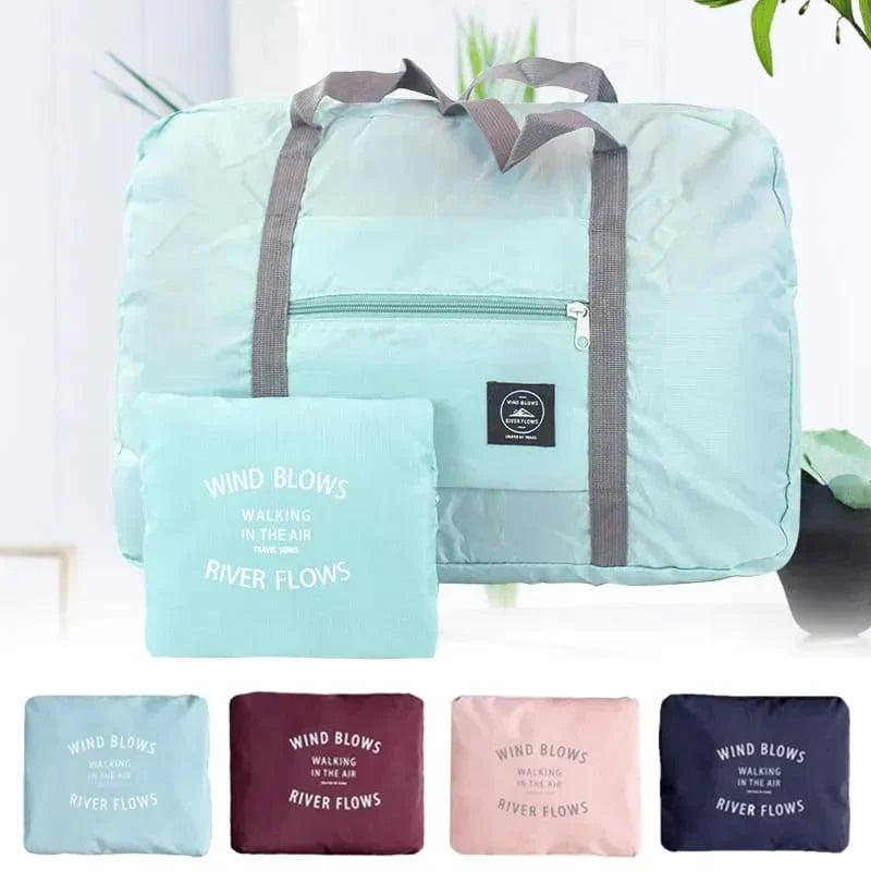 Bolsa impermeable plegable de gran tamaño para equipaje de viaje y almacenamiento