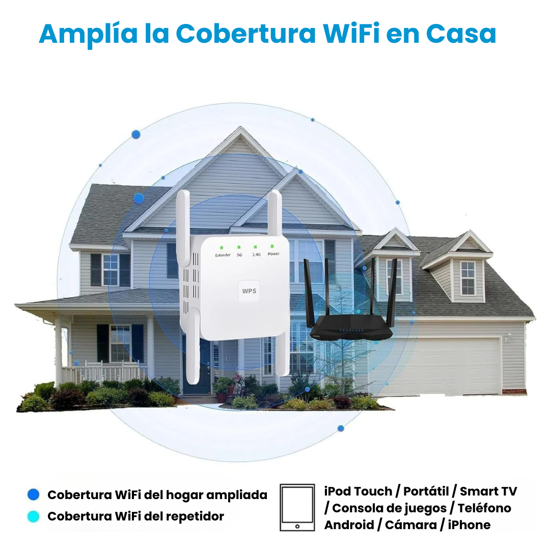 WiFiGo Plus – Amplificador WiFi 5G
