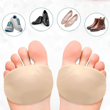 ComfortStep Almohadillas de alivio para el neuroma de Morton y la metatarsalgia | Cojín de gel y soporte metatarsal | Alivio del dolor de pies para comodidad diaria Bowlift