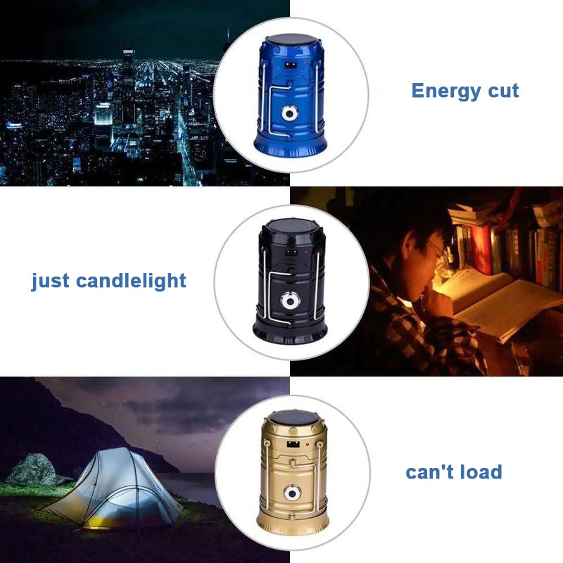 Luz de camping multifuncional | Iluminación portátil para exteriores