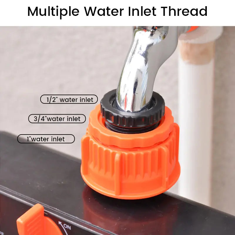 Divisor de manguera de 4 vías | Control de agua para riego