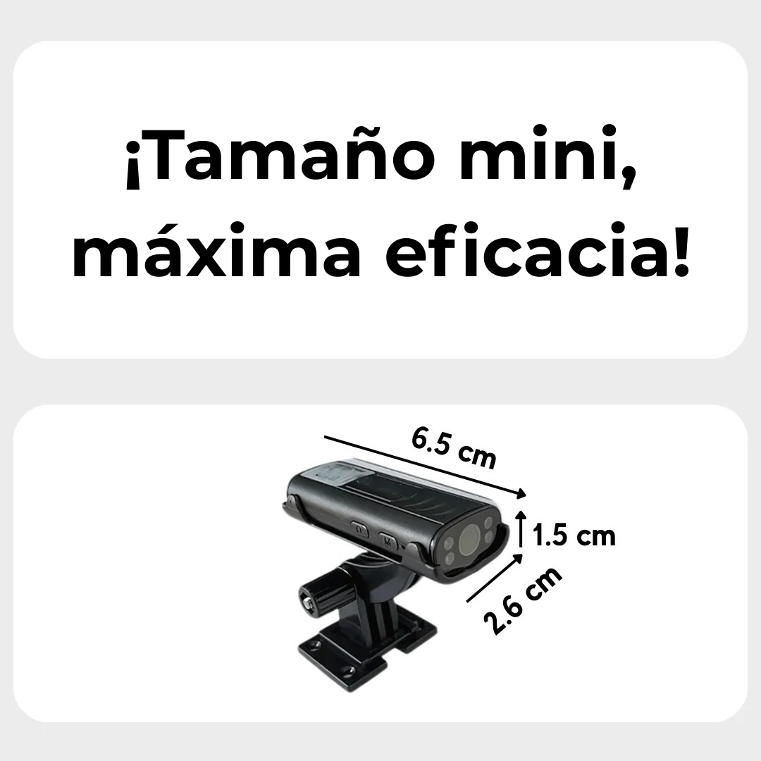 Mini Cámara Espía de Vigilancia Inalámbrica HD – SpyX